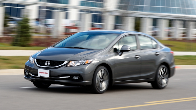 2013 Honda Civic Sedan And Coupe Models Remain Only Small Cars To Achieve Top IIHS Overlap Frontal Crash Ratings